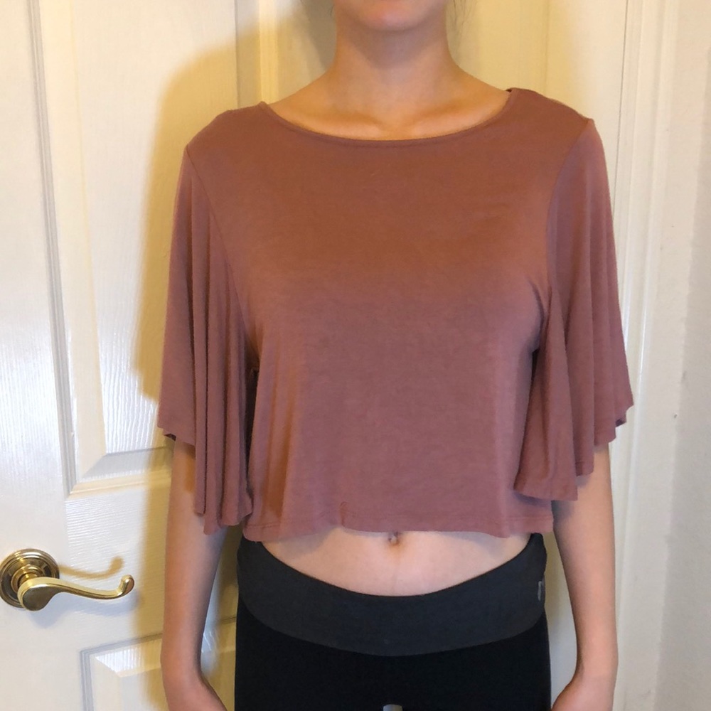 5/$25 Forever 21 contemporary mauve top